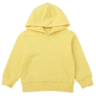 MF8319 Yellow 27kids 2-9 лет мода сплошной цвет с капюшоном свитер малыша детские дети мальчики девочки толстовка топы одежда повседневная кофты - Цвет: MF8319 Yellow