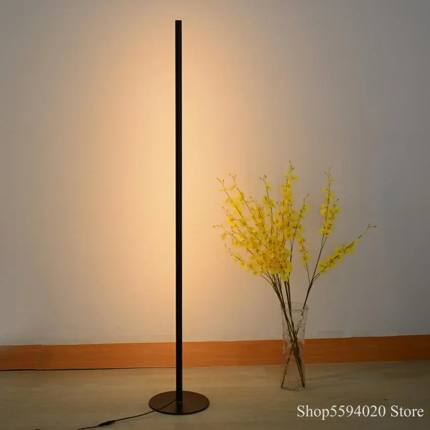 Простые минималистичные светодиодсветодиодный напольные лампы в скандинавском