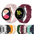 Ремешок силиконовый для Samsung Galaxy Watch Active 2, браслет для Samsung Galaxy Watch Active 1 2 Galaxy Watch 42 мм, 20 мм
