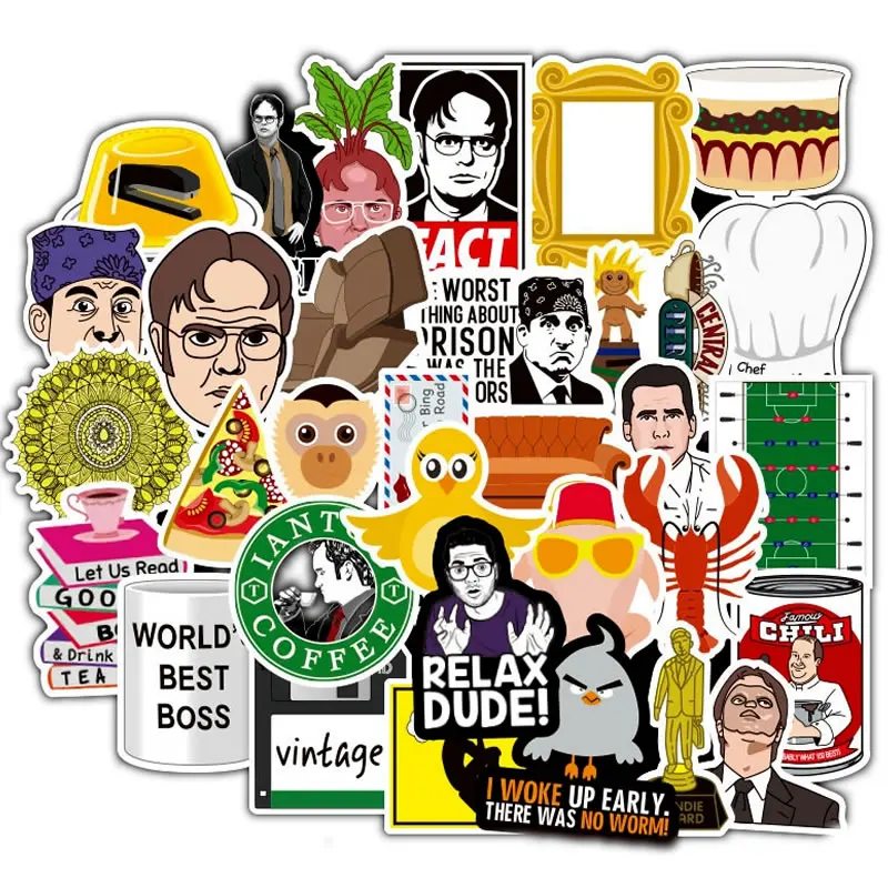 Водонепроницаемые наклейки на скейтборд ноутбук гитара граффити для детей