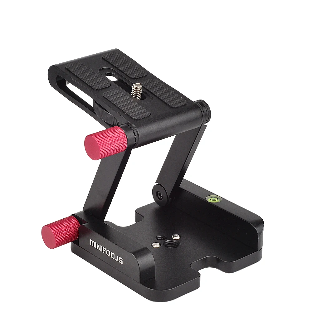 

Складной кронштейн для камеры MINIFOCUS Z Flex Tilt Head из алюминиевого сплава с спиртовым уровнем для цифровой зеркальной камеры штатив для видеокам...