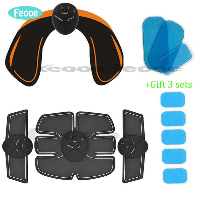 

Feooe Smart EMS Hips Trainer Electric Muscle Stimulator Wireless Buttocks Abdominal ABS Stimulator Fitness Body Slimming Knit