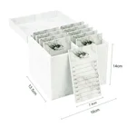 Коробка для хранения ресниц 510 слоев акриловый поддон держатель ресницы Индивидуальный объем ресниц стенд для наращивания ресниц инструмент