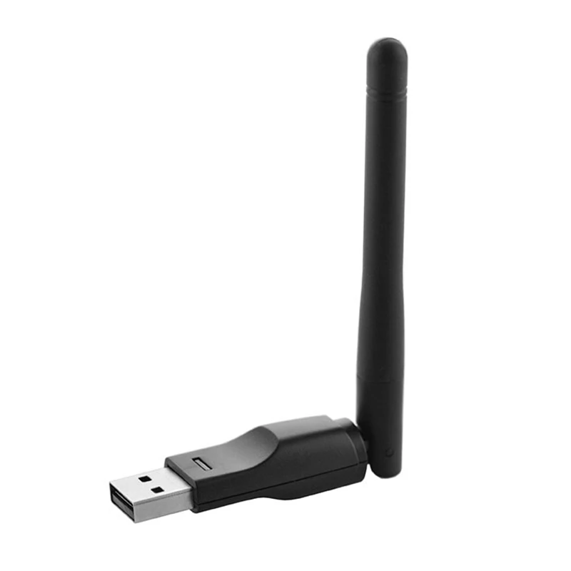 

7601-2DB Wireless Network Card, 150M Portable USB Wireless Network Card Compatible with Windows and Linux Systems