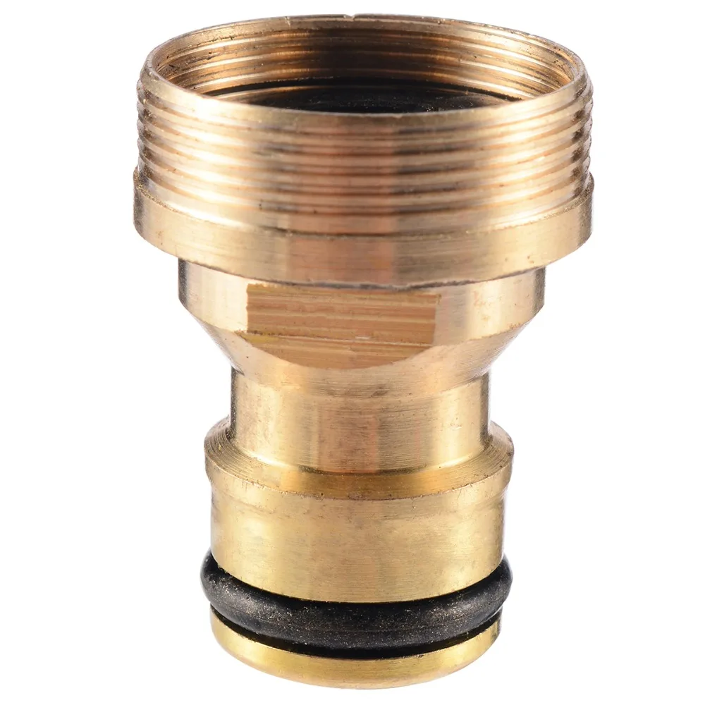 50 шт. 3/4 Твердый латунный резьбовой кран садовый шланг Подключение адаптер