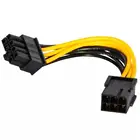 Новый PCI-E 6 pin до 2x8 pin GPU Графика карты Мощность разветвитель кабеля PCI Express (20 см)