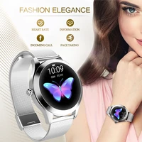 kw10 smart watch ip68 waterproof women lovely bracelet heart rate monitor sleep monitoring smartwatch connect ios android band