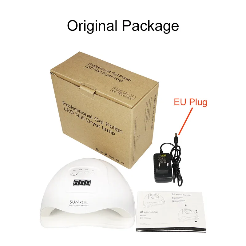 

54W Nail Dryer Nail Lamp For Manicure Poedicure LED UV Lamps Quick Drying Nail Lamp For Gel Varnish Professional Nail Dryer