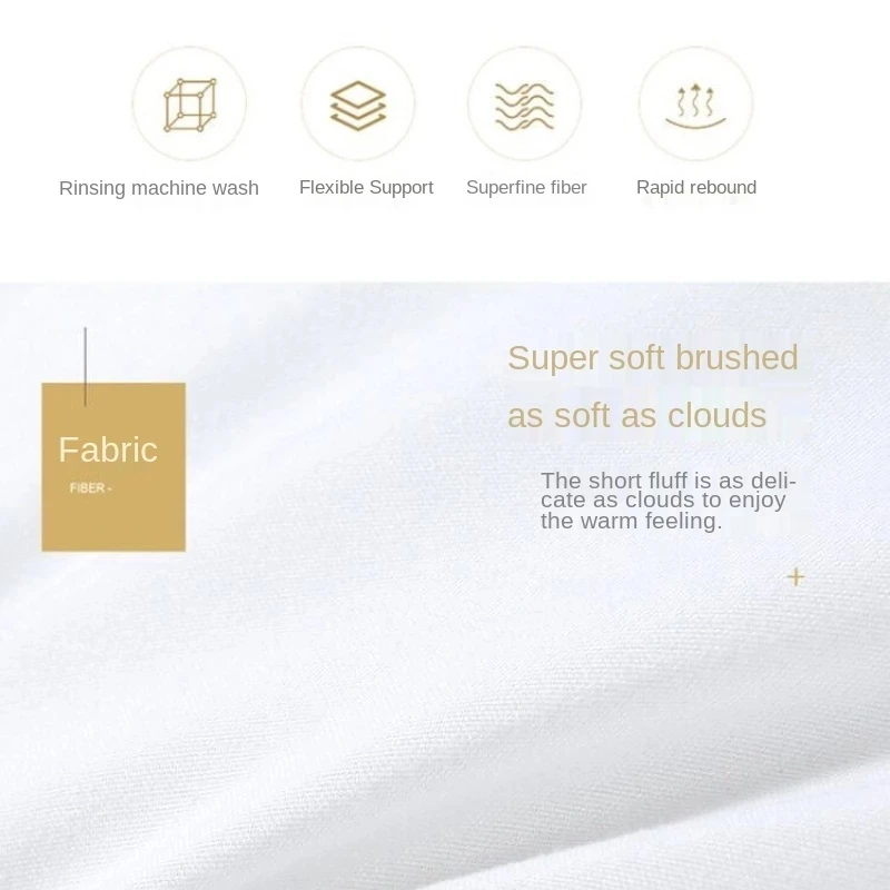 100% хлопок Hilton однотонная мягкая и удобная подушка для сна шейная 5 звезд отель дом