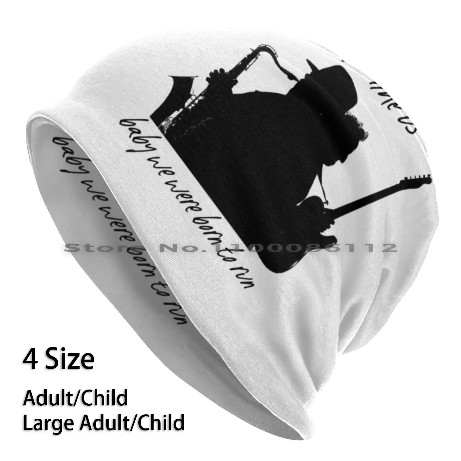 

Words From The Wise 5 Beanies Knit Hat Clemmons Big Man Born To Run River E Street Tramps Brimless Knitted Hat Skullcap Gift