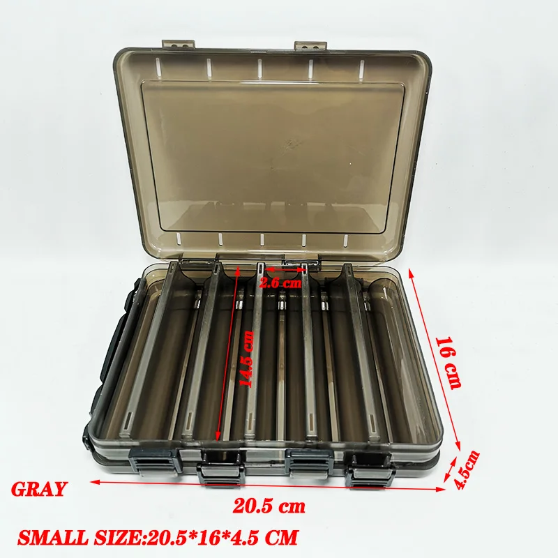 

Large-capacity Fishing Tackle Box Double-decker Sub-bait Box Portable Bait Fishing Gear Storage Box