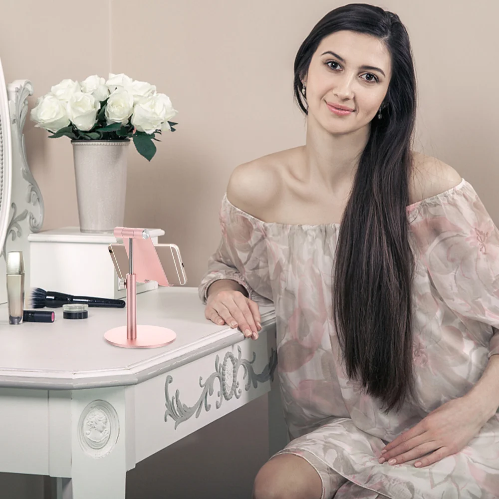 

Tablet Stand Desktop Adjustable Stand Foldable Holder Phone Holder Bracket