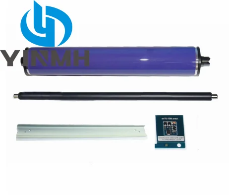 

1 комплект DCP 700 ролик для зарядки + губчатый ролик для очистки + цветное лезвие для очистки + OPC барабан + чип для xerox 700i C75 J75 Digital Color 700
