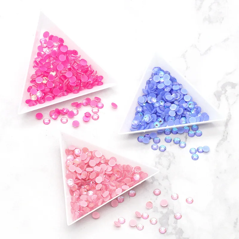 2 искусственных бриллианта для дизайна ногтей искусственный бриллиант без