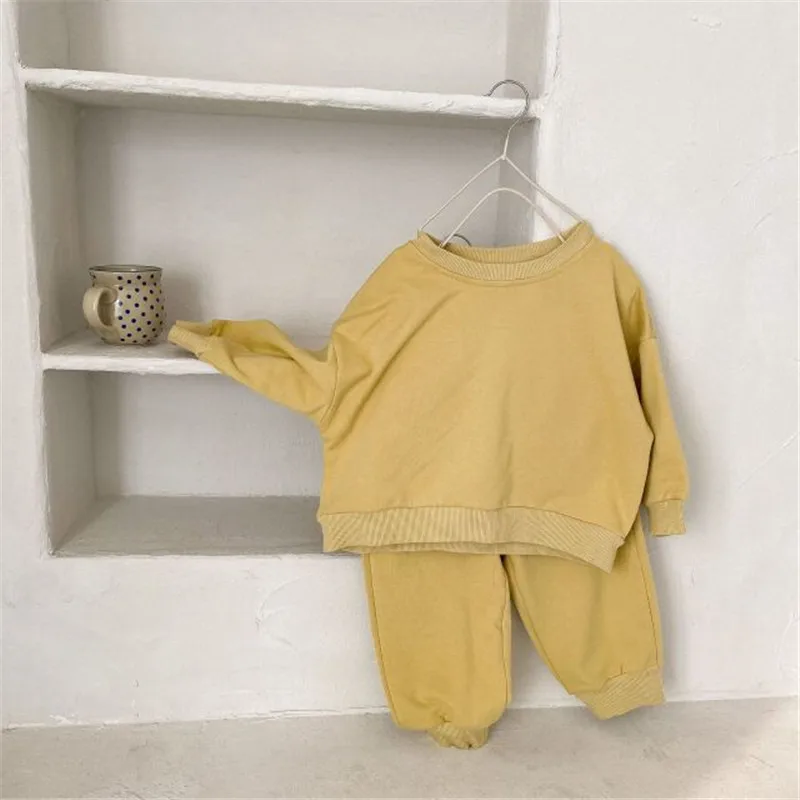 

Fashion Spring Summer Teens Children Clothes Baby Girls Suit Pajamas Cotton Tops + Pants Kids Toddler Outwear