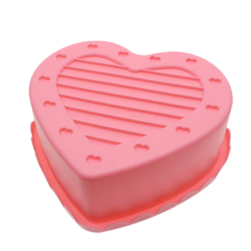 

LoveHeart Shape Silicone Mold Cake Tools Cake Decorating Tools Chocolate Mold Silicone Baking Pan For Pastry Kitchen Accessories