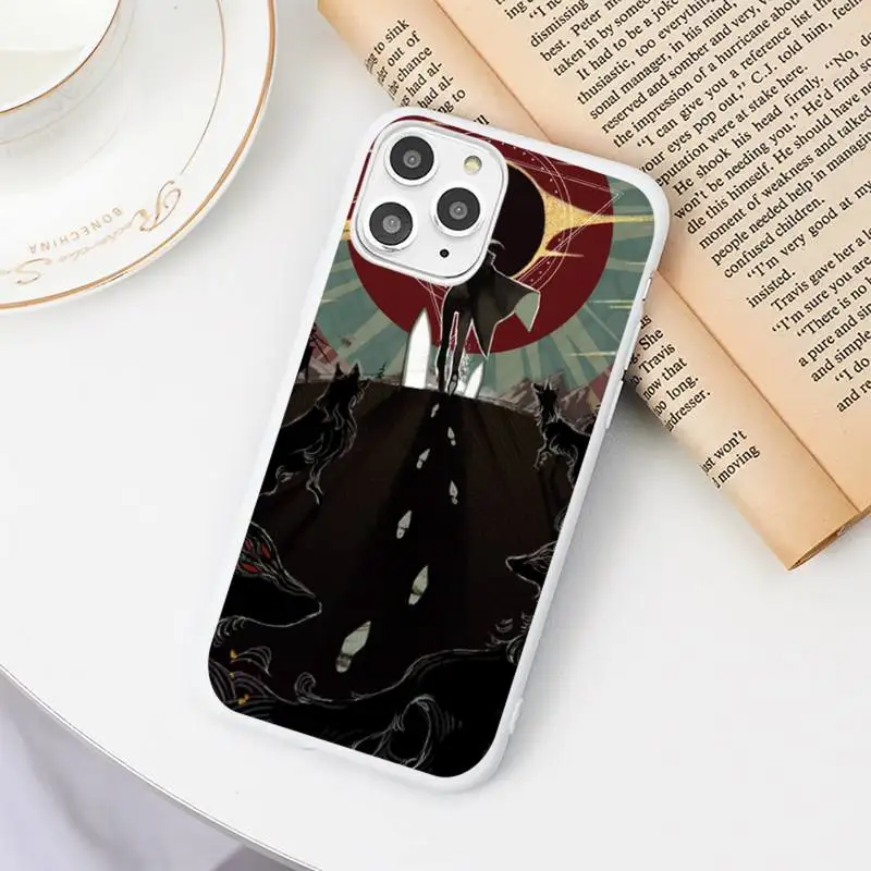 

Dragon Age Black Phone Case Candy Color White for iPhone 11 pro XS MAX 8 7 6 6S Plus X 5S SE 2020 XR