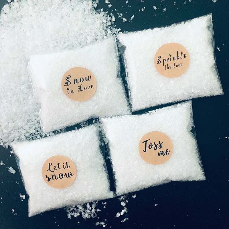 10 шт. поддельные снежные конфетти Рождественские Свадебные украшения