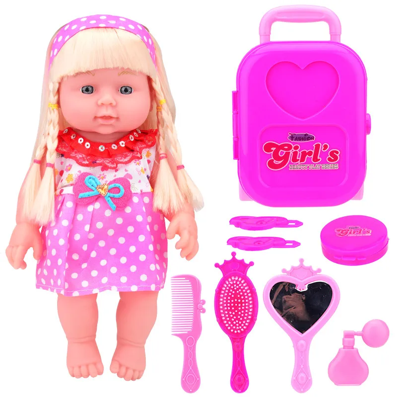 31 см детская кукла симулятор Мягкая Детская игрушка новорожденный мальчик