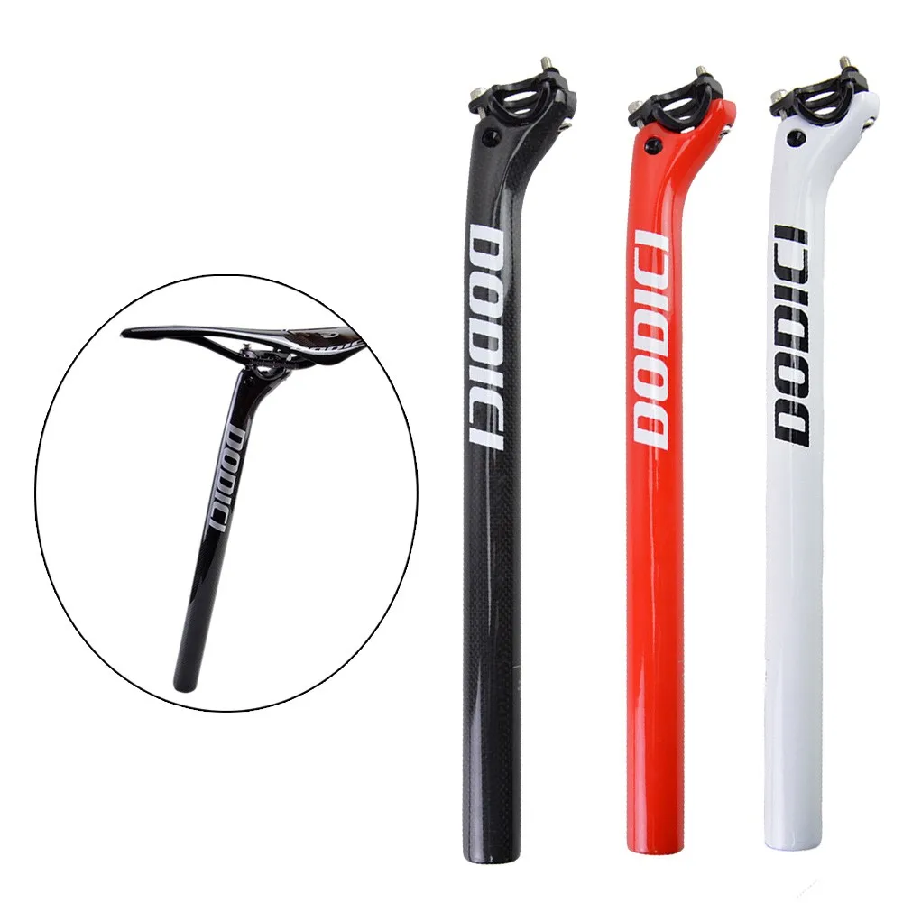 

Full Carbon Fiber MTB Road Mountain Folding Bike Rear Floating Rod Bicycle Seat Tube Seatpost 27.2/31.6 X 350/400mm Components