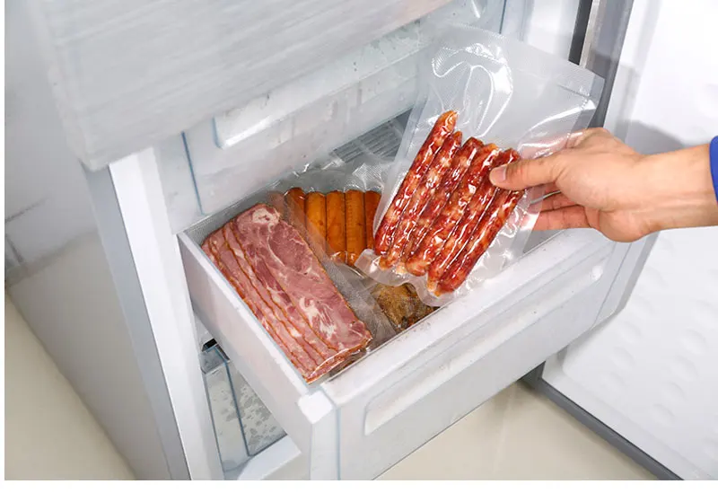 Вакуумные пакеты для пищевых продуктов, вакуумный упаковщик, пищевая свежесть, длительное хранение, 12+ 17+ 15+ 20+ 25+ 28 см* 500 см, рулоны/партия, пакеты для вакуумного упаковщика