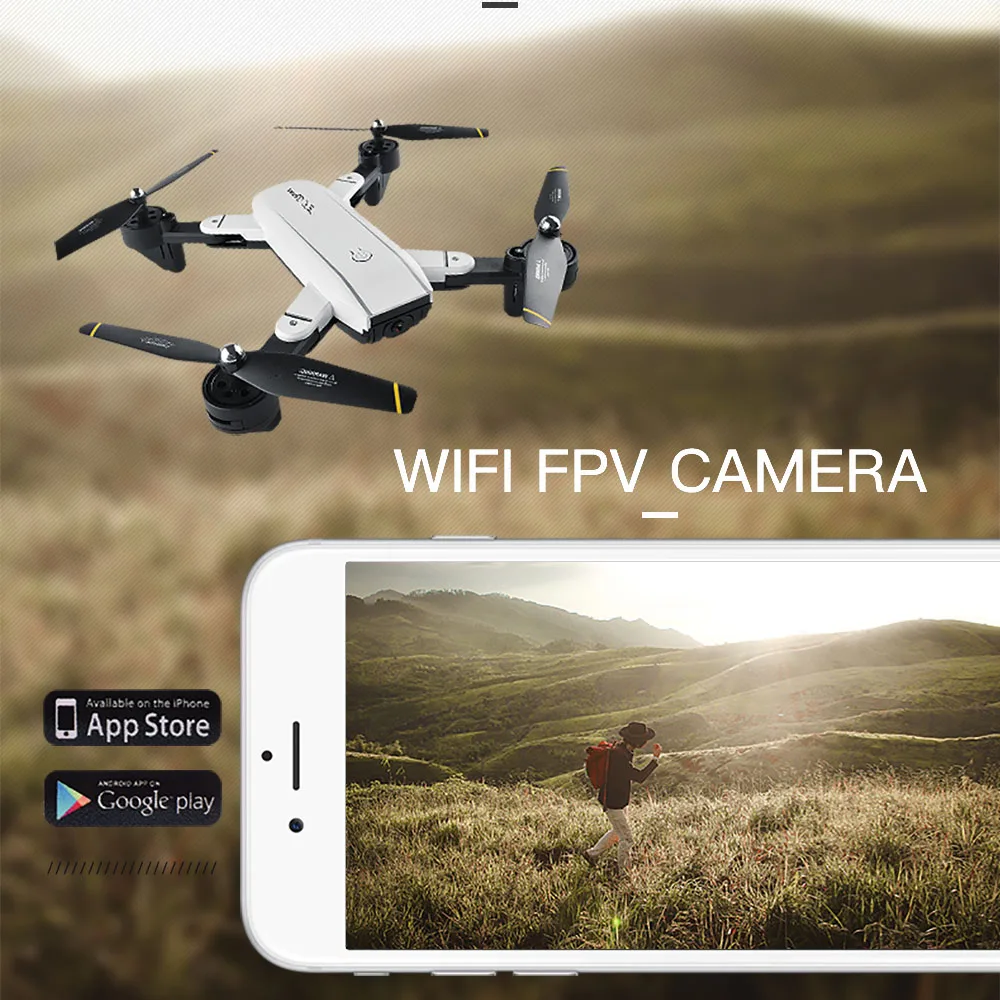 SG700 0.3MP 2.0MP RC Дрон с камерой Wifi FPV складной селфи 6 осевой гироскоп удержание высоты