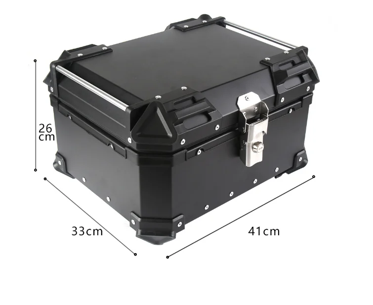 

32L new aluminum alloy tail box electric motorcycle trunk waterproof storage luggage small trunk