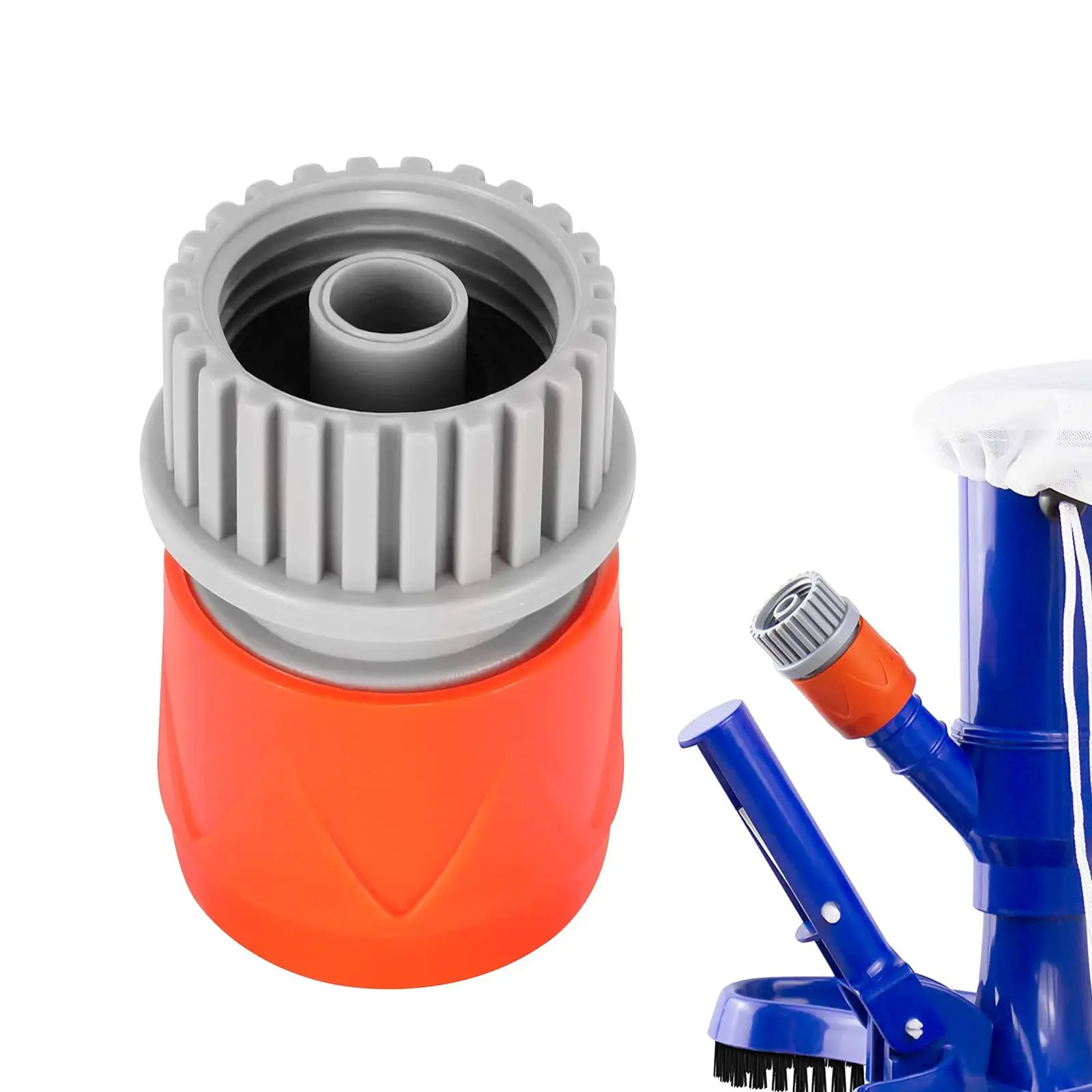 

Swimming Pool Jet Vacuum Cleaner Hose Quick Connector Suction Head Hose Connector Attaches to Garden Hose Pool Cleaning