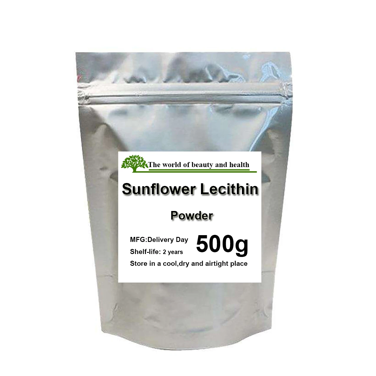 100% Pure Natural Sunflower Lecithin Powder