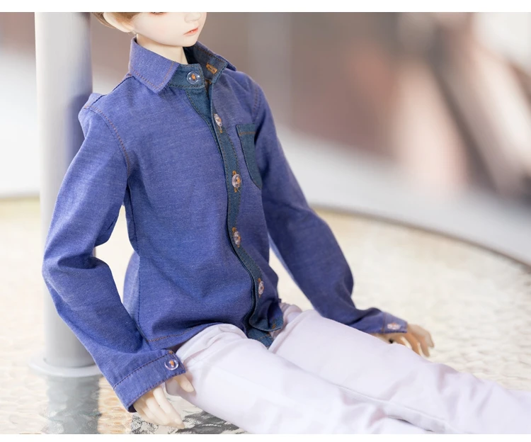

BJD doll dress suits 1-3 1-4 Uncle size fashion long sleeve shirt doll accessory