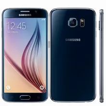 Used Samsung Galaxy S6-G920F smartphones 32GB ROM 4G LTE Android mobile phones 5.1inch octa core 16MP unlocked celulares Global