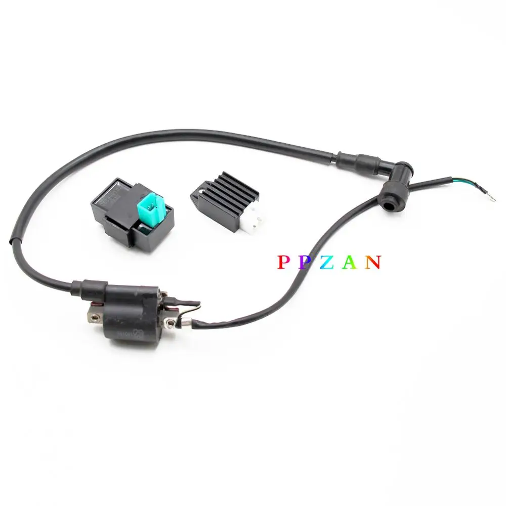 Катушка зажигания CDI BOX Регулятор выпрямителя 50cc 90 70cc 110cc 125cc Taotao SunL Roketa Chinese Kazuma JCL