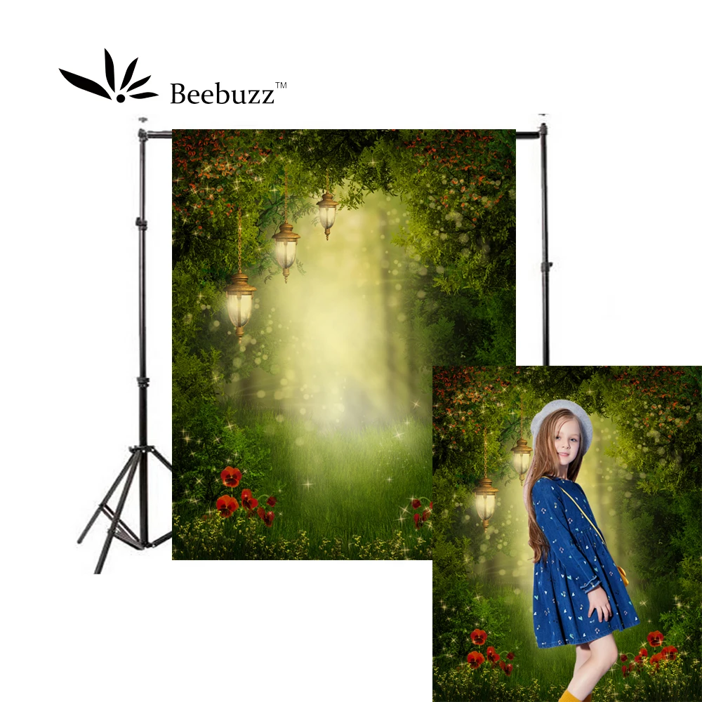

Фотофон Beebuzz для детской студийной съемки с изображением леса