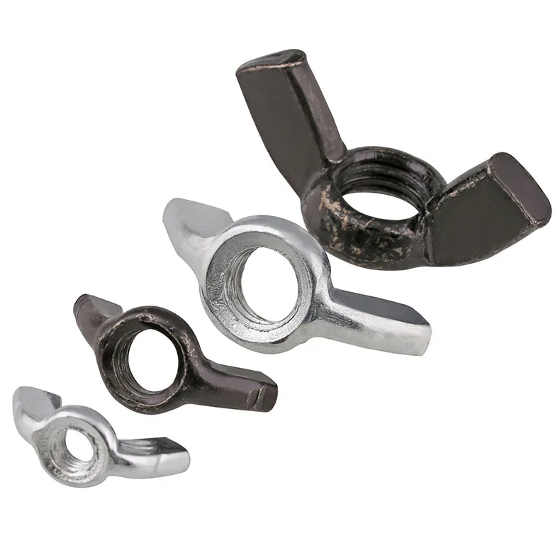 Заводская точечная оцинкованная когтевая гайка бабочка крыло M3 M 4 6 8 10 12 шт.|Гайки|