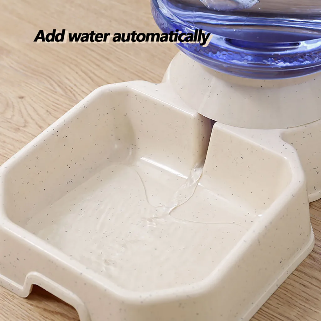 Гравитационный дозатор воды для домашних животных л автоматическая кормушка