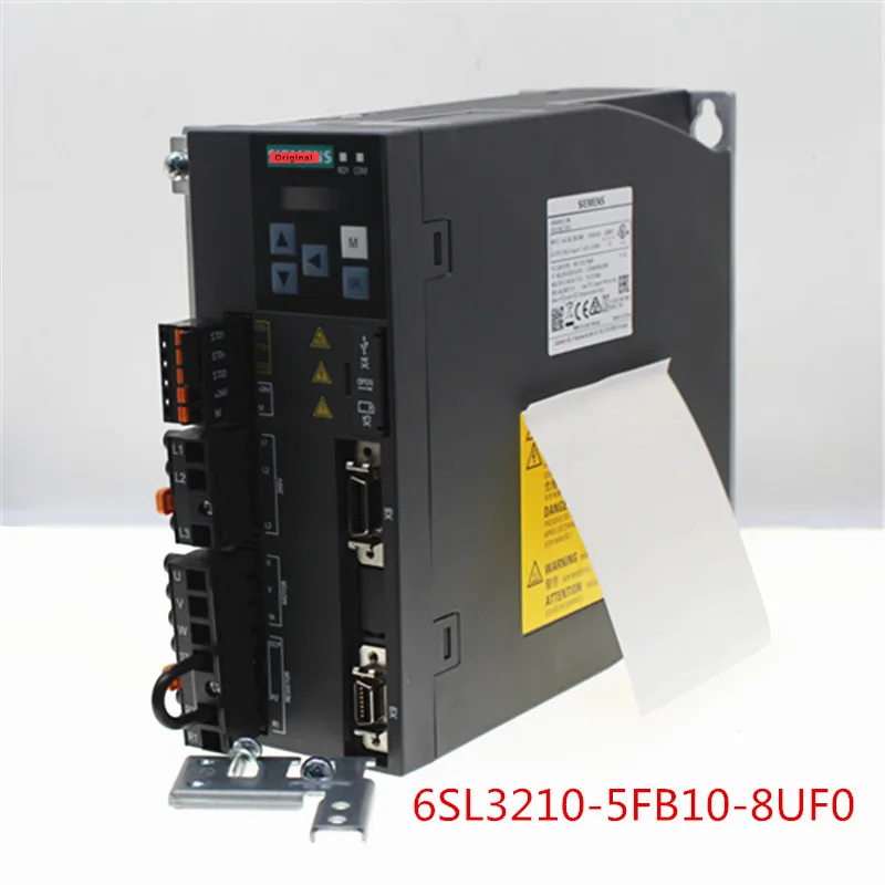 

Сервопривод 6SL3210-5FB10-8UF0 V90, Входное напряжение: 1/3 200-240 В переменного тока
