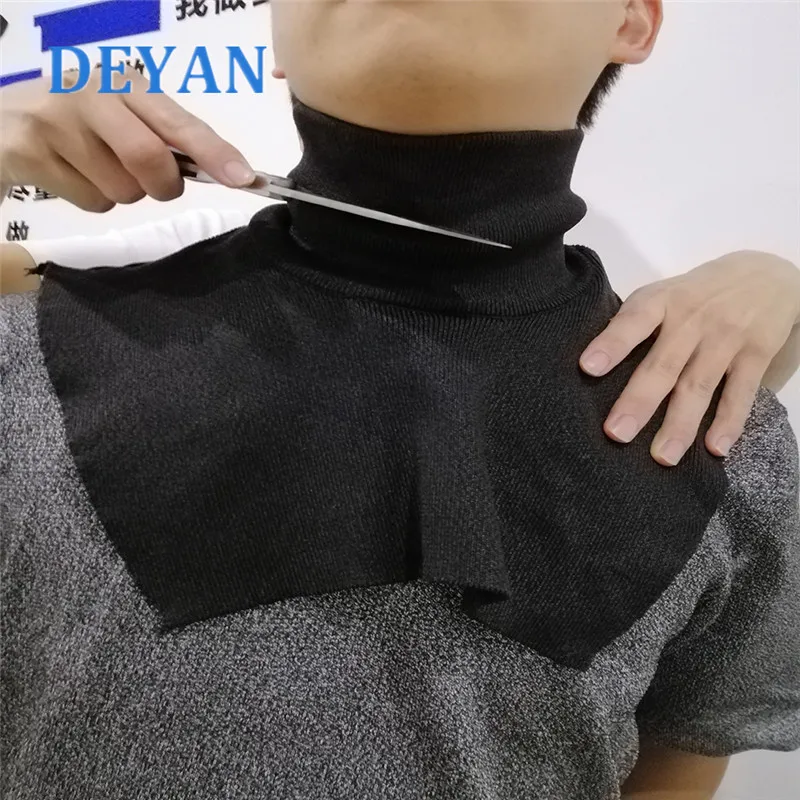 Тактический Защитный чехол для шеи черный с защитой от ударов | Безопасность и