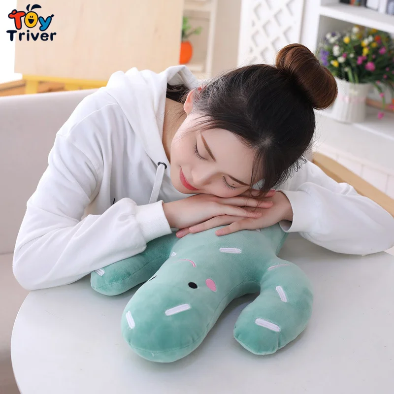 1 шт. Kawaii кактус зеленые растения плюшевые игрушки тривер мягкая кукла подушка