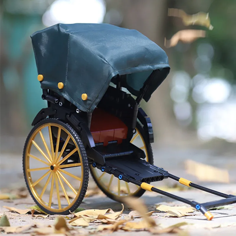 Детский трехколесный велосипед ретро-конструктор модель &quotрикша&quot | Игрушки и