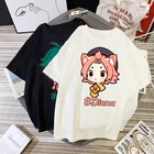 Футболка женскаяМужская в стиле Харадзюку с принтом героев мультфильмов