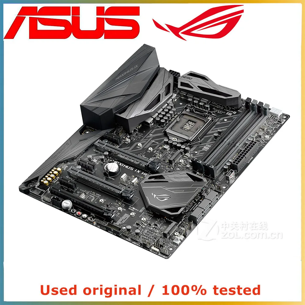 For Intel Z270 LGA 1151 CPU ASUS ROG MAXIMUS IX HERO Motherboard Computer Socket LGA1151 DDR4 Used Desktop Mainboard | Компьютеры и