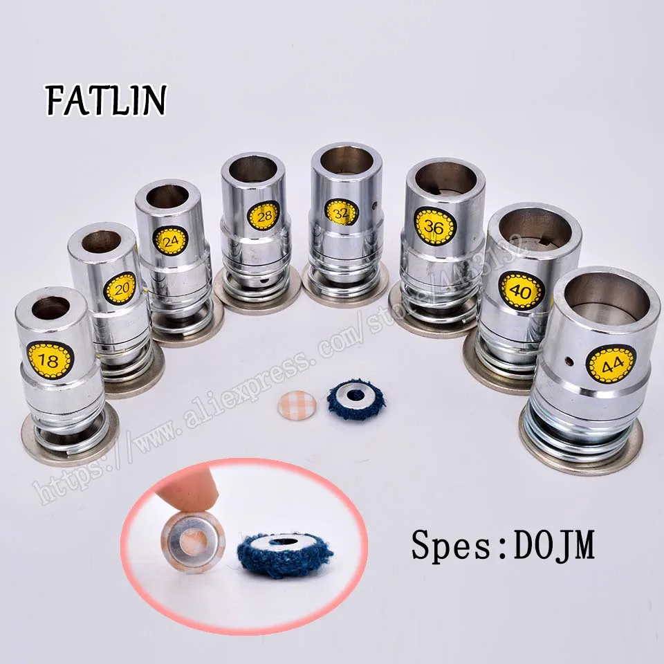

Fabric Covered Button Mold 16L-44L Press Die Assembly Mould Tool For Round Bread Shape Button Accessories Diy Free Shipping