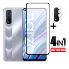 Полное стекло для Realme Narzo 30, закаленное стекло для Realme Narzo 30 Pro 5G защита для экрана камеры, пленка для Realme Narzo 30A