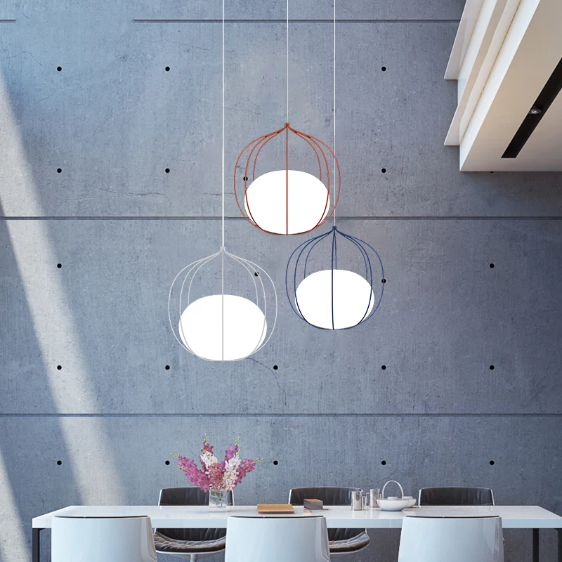 Comprare Lampade A Sospensione In Vetro A Filo Nordico Illuminazione Lampada A Sospensione A LED Lampada Da Pranzo Soggiorno Camera Da Letto Cucina Bar Lampada A Sospensione Decorativa