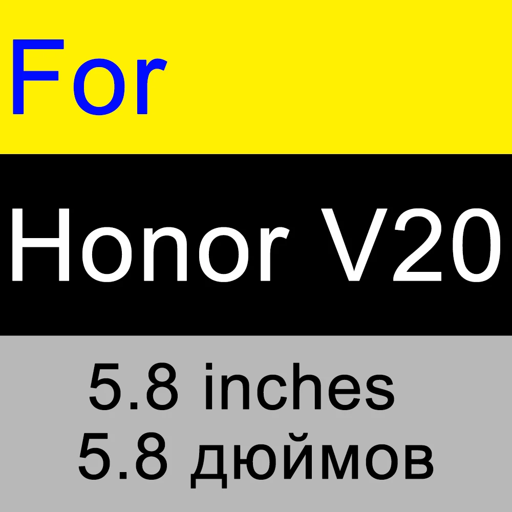 Защитное закаленное стекло lecaee для huawei Honor 8 Lite, высококачественное стекло для Honor 9 10 lite View 10 20 8A 8C 7A Pro - Цвет: For honor View 20
