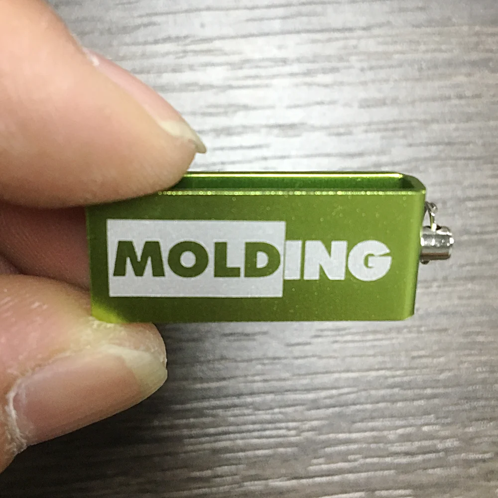 Высокоскоростной супер модный металлический Флешка DIY логотип 4 ГБ 8 16 32 64 Гб