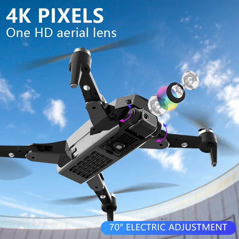 

New HJ38 Pro GPS Drone 4K HD Camera 5G WiFi Positioning Aerial Photography Brushless Foldable Quadcopter RC Distance 2km
