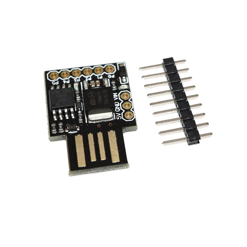 Стандартный USB микроконтроллер Attiny85 развивающая плата mini Digispark Attiny 85 | Компьютеры