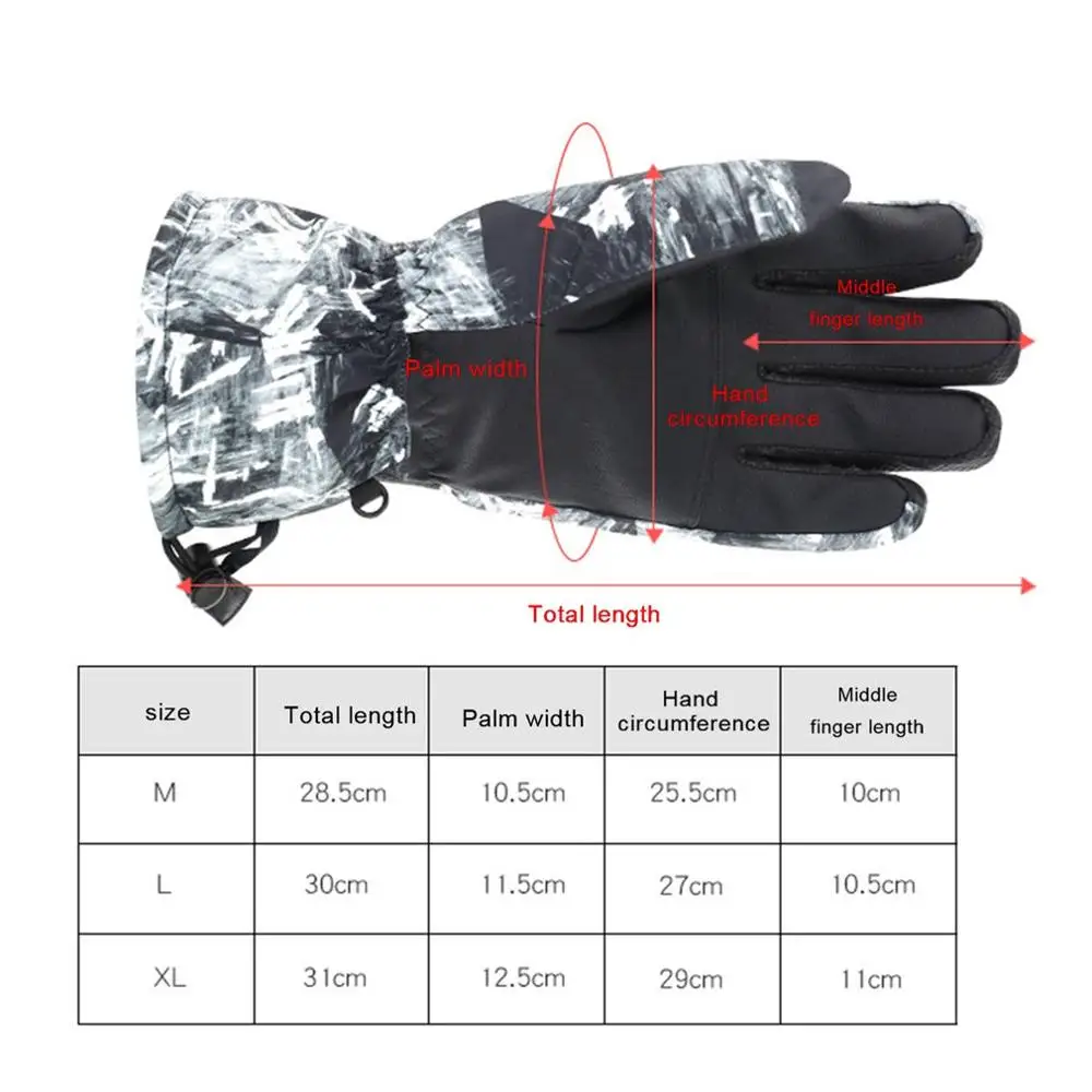 

Cycling Running Driving Gloves Ski Gloves Snowboard Men Women Winter Sport Touch Screen Anti-slip Outdoor Gloves