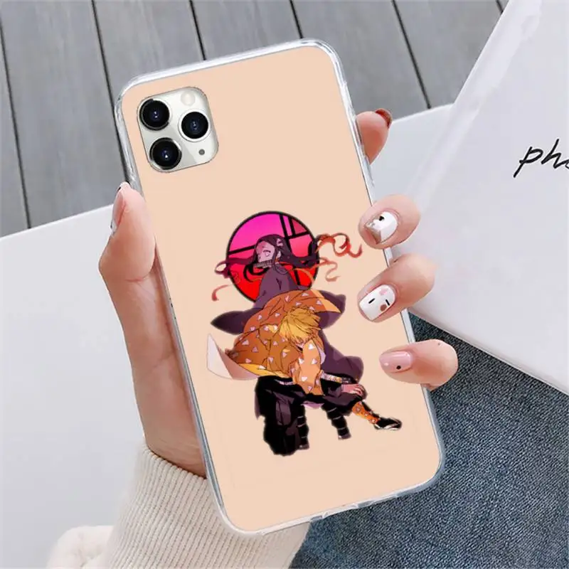 

Demon Slayer Phone Case For iphone 12 5 5s 5c se 6 6s 7 8 plus x xs xr 11 pro max mini